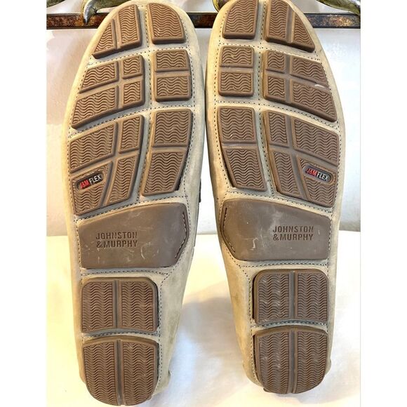 Johnston & Murphy Gray Loafers
